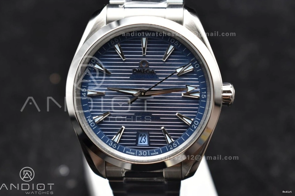 1:1 Aqua 41mm Blue Terra Clone Edition on Super Bracelet Stainless Dial A8900 VSF Summer Best 0201